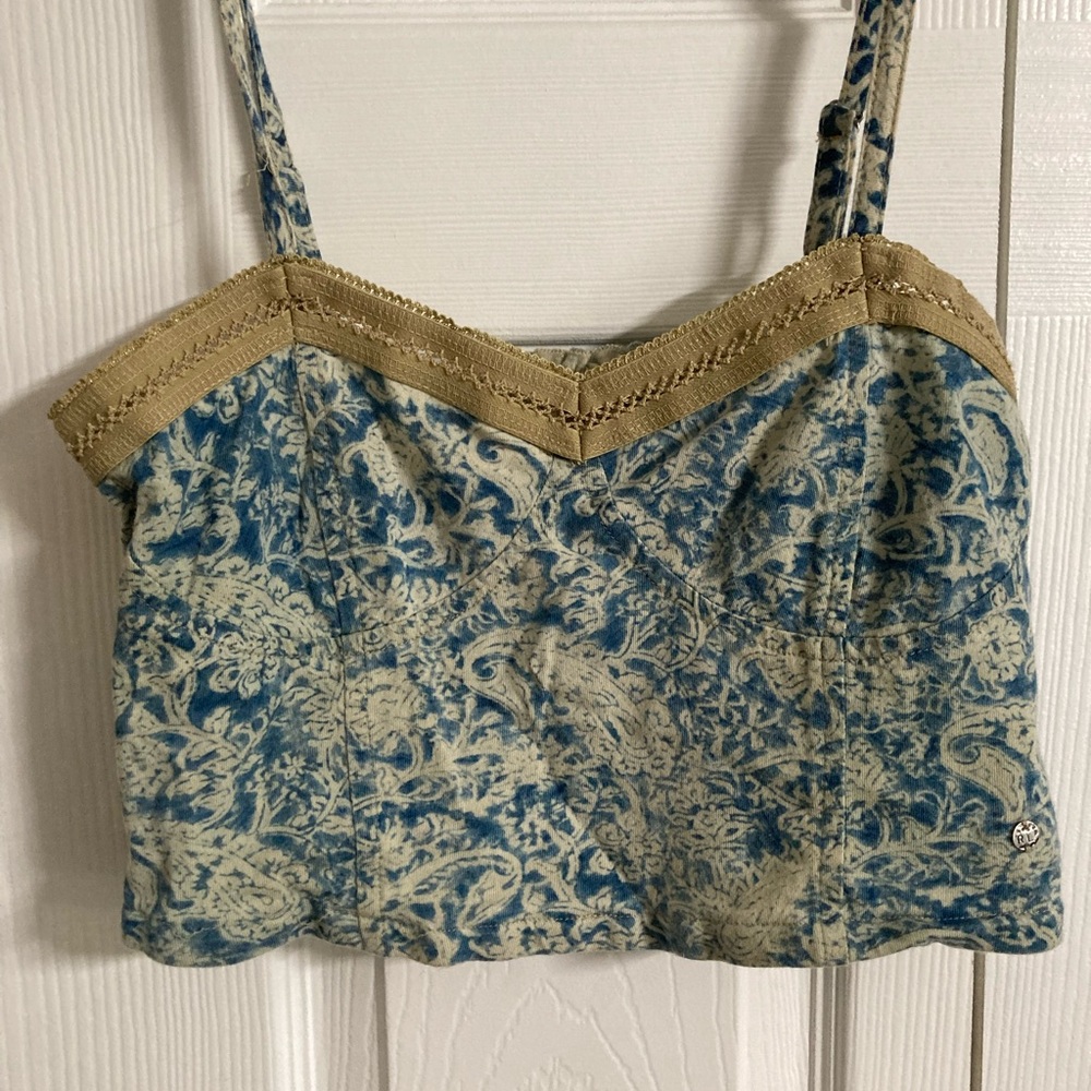 Vintage Ralph Lauren Boho crop top